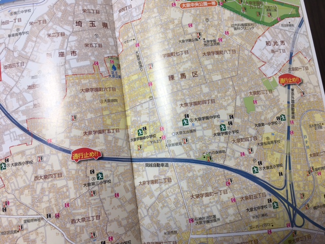 災害時に便利な地図