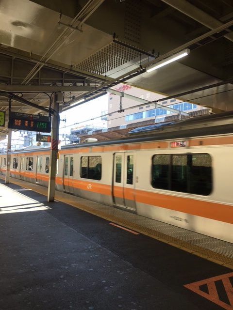 中央線 西国分寺駅 ホーム