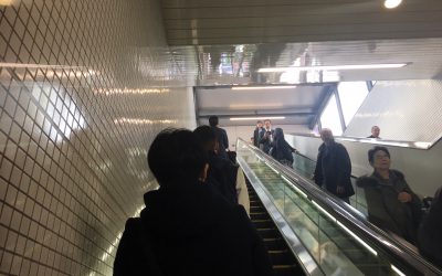 ４つめのエスカレーター　JR埼京線「渋谷駅」までの道は続く