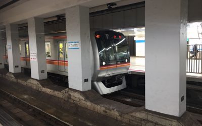 東西線「高田馬場駅」ホーム
