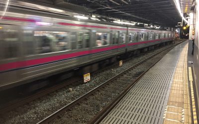 京王線「下高井戸駅」ホーム