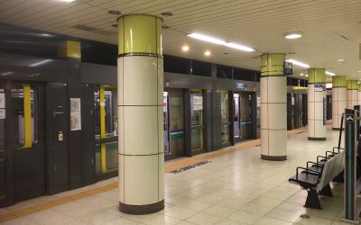 南北線「駒込駅」ホーム