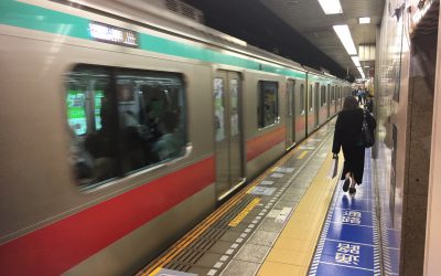 田園都市線「渋谷駅」ホーム